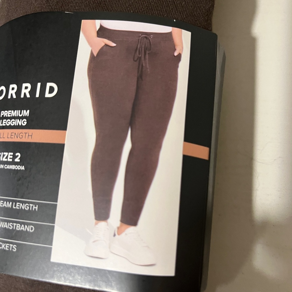 Torrid Chocolate Brown Joggers